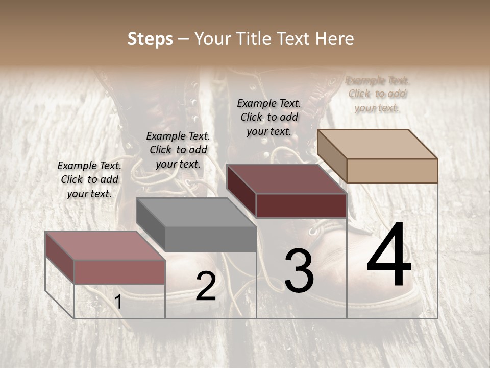 Outdoor Boot Worn PowerPoint Template