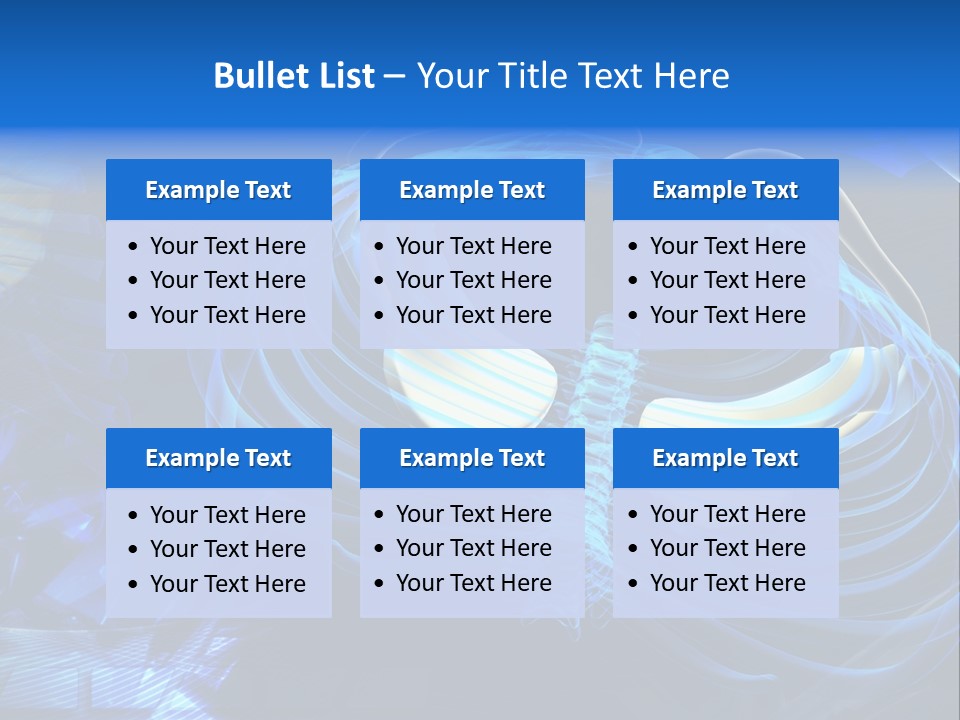 Bone Render Cage PowerPoint Template