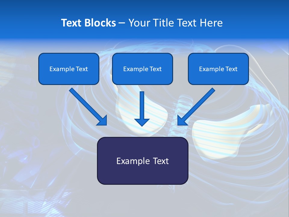Bone Render Cage PowerPoint Template