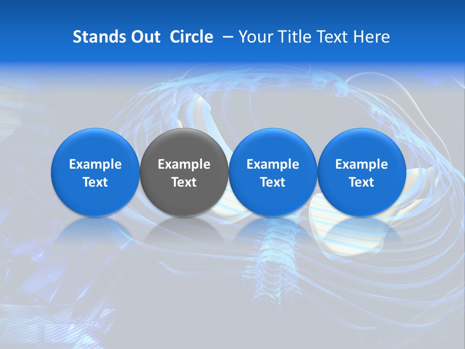 Bone Render Cage PowerPoint Template