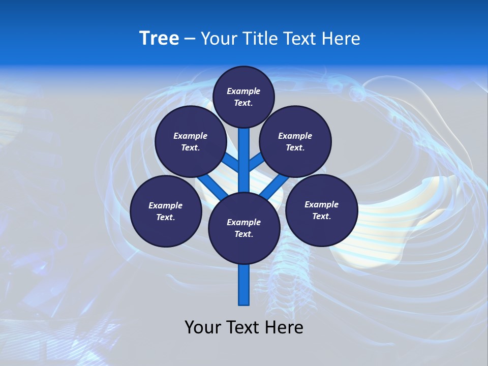 Bone Render Cage PowerPoint Template