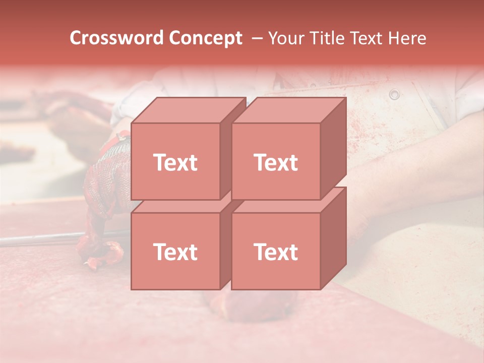 Tier Ern Fleischskandal PowerPoint Template
