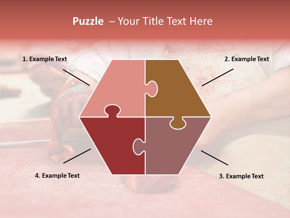 Tier Ern Fleischskandal PowerPoint Template