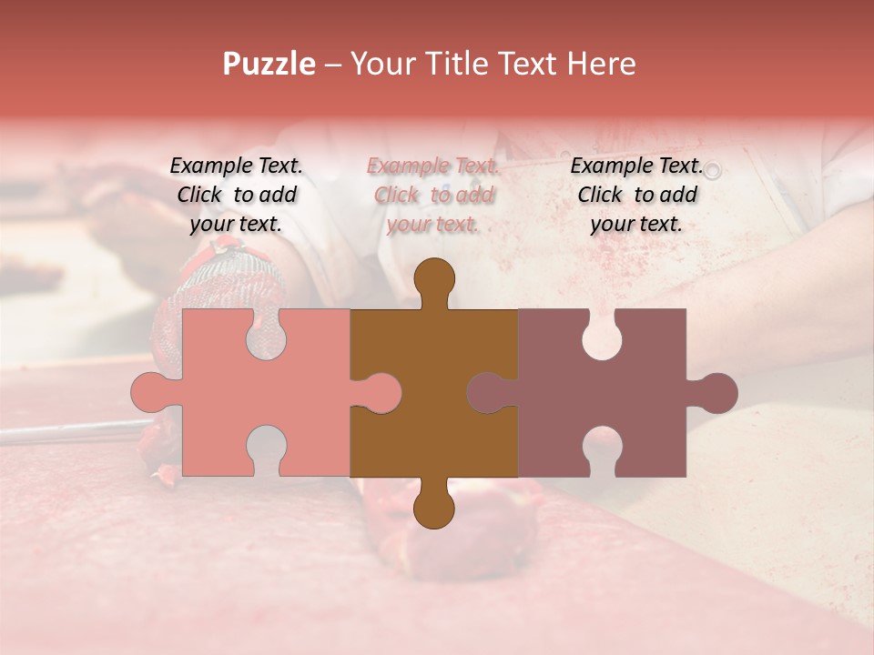 Tier Ern Fleischskandal PowerPoint Template