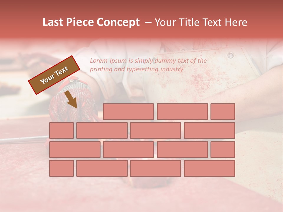 Tier Ern Fleischskandal PowerPoint Template