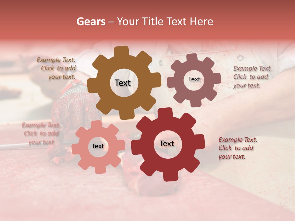 Tier Ern Fleischskandal PowerPoint Template