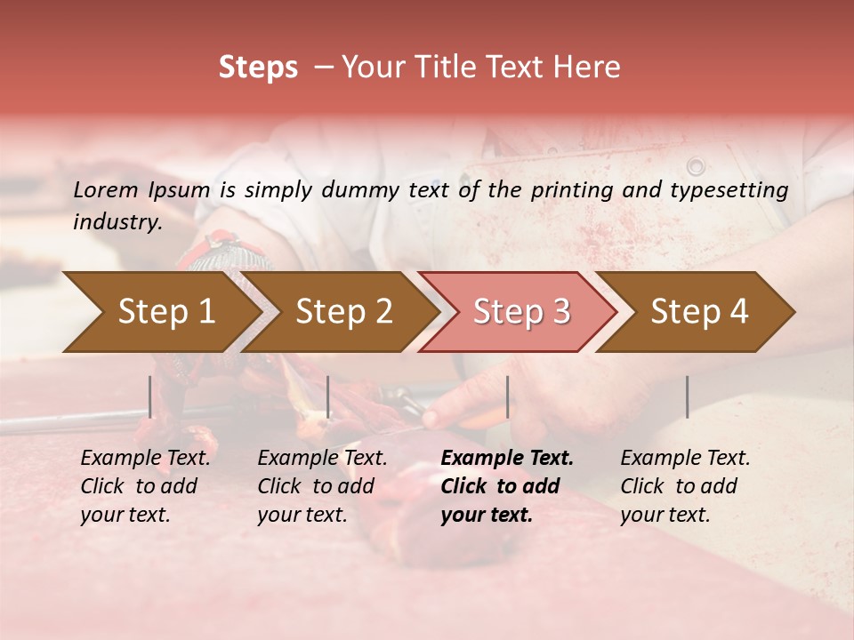 Tier Ern Fleischskandal PowerPoint Template