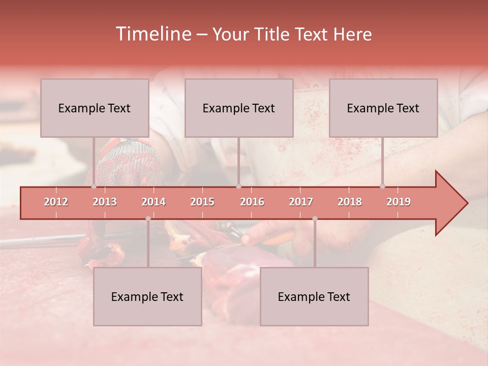 Tier Ern Fleischskandal PowerPoint Template
