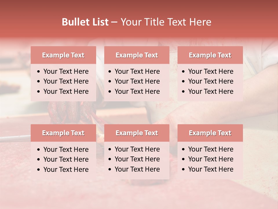 Tier Ern Fleischskandal PowerPoint Template