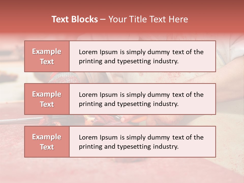 Tier Ern Fleischskandal PowerPoint Template
