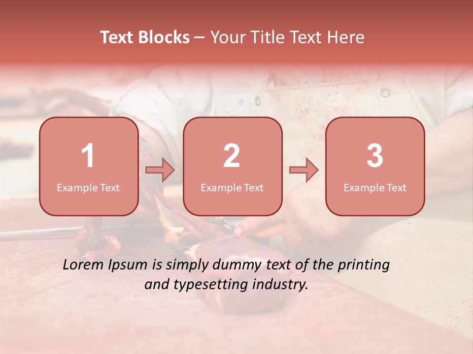 Tier Ern Fleischskandal PowerPoint Template