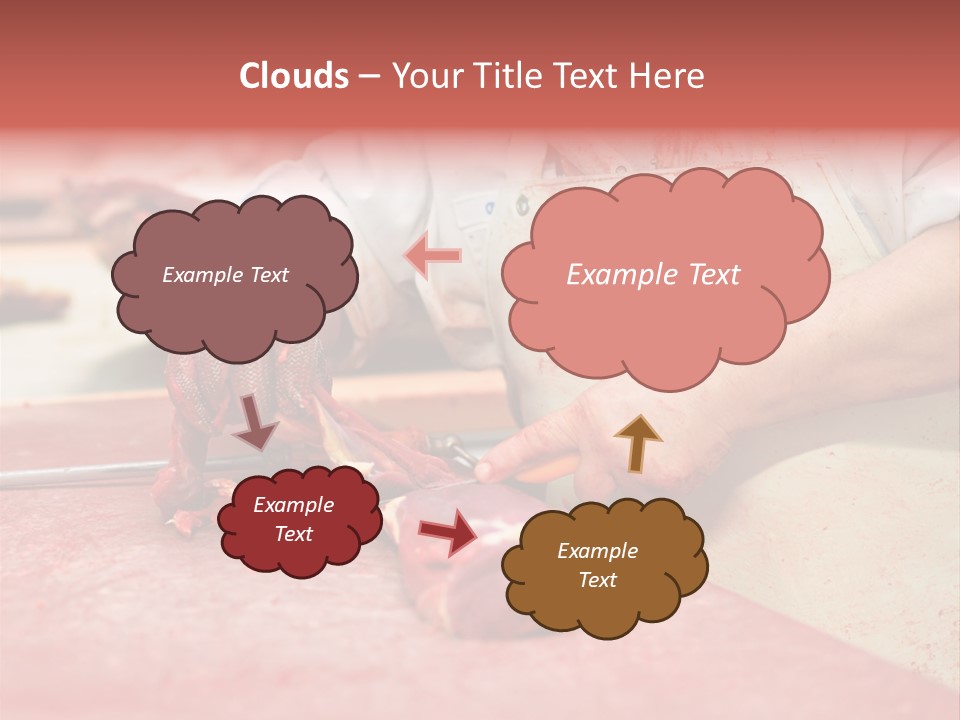 Tier Ern Fleischskandal PowerPoint Template