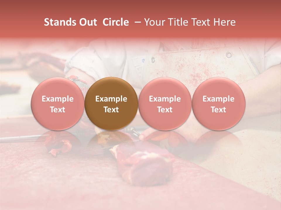 Tier Ern Fleischskandal PowerPoint Template