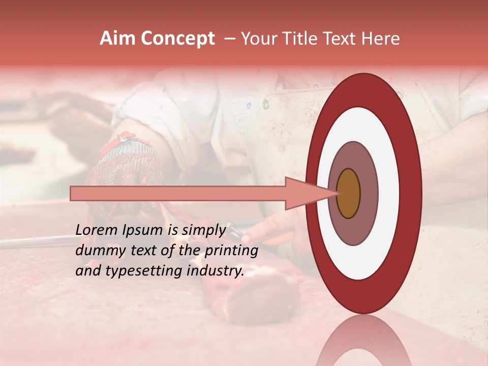 Tier Ern Fleischskandal PowerPoint Template