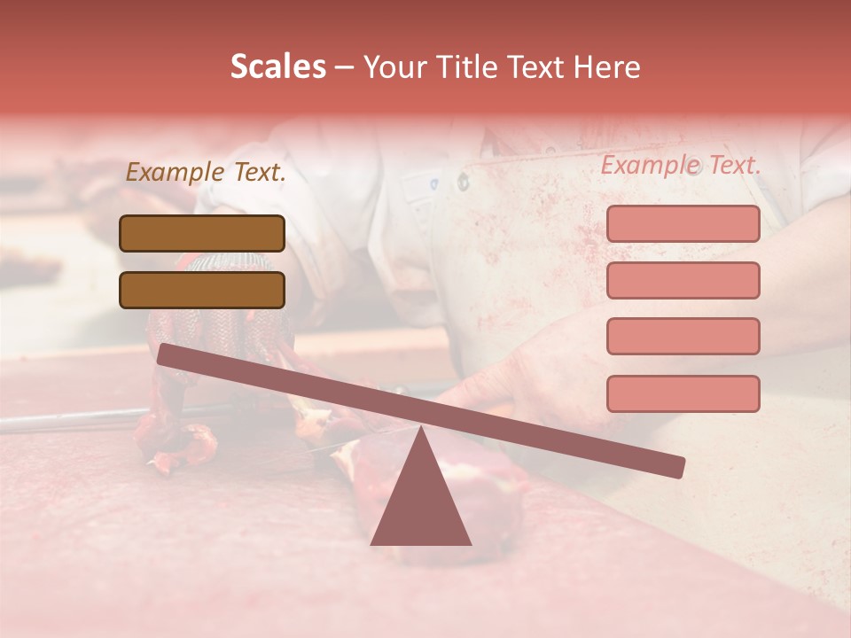 Tier Ern Fleischskandal PowerPoint Template