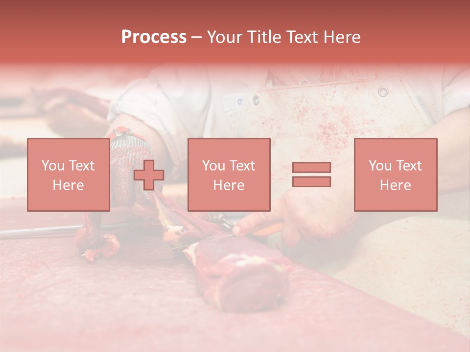 Tier Ern Fleischskandal PowerPoint Template