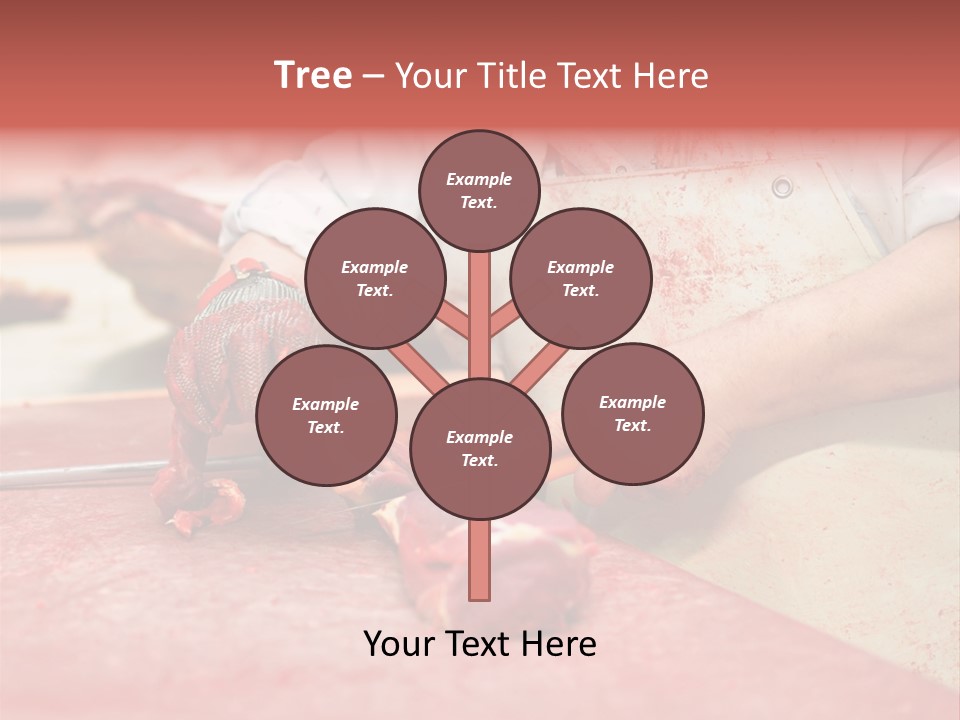 Tier Ern Fleischskandal PowerPoint Template