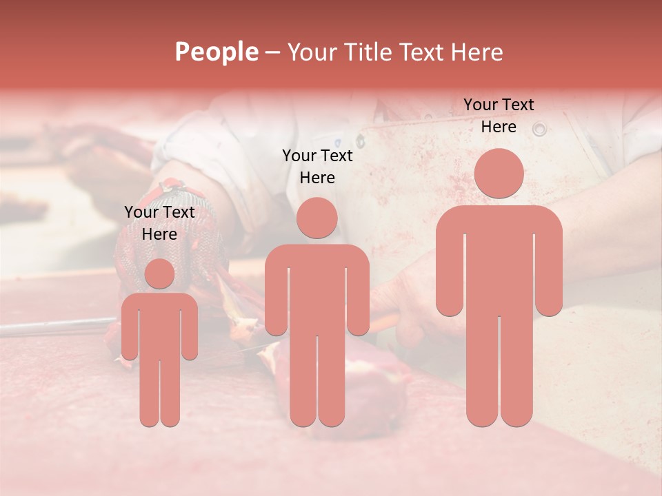 Tier Ern Fleischskandal PowerPoint Template