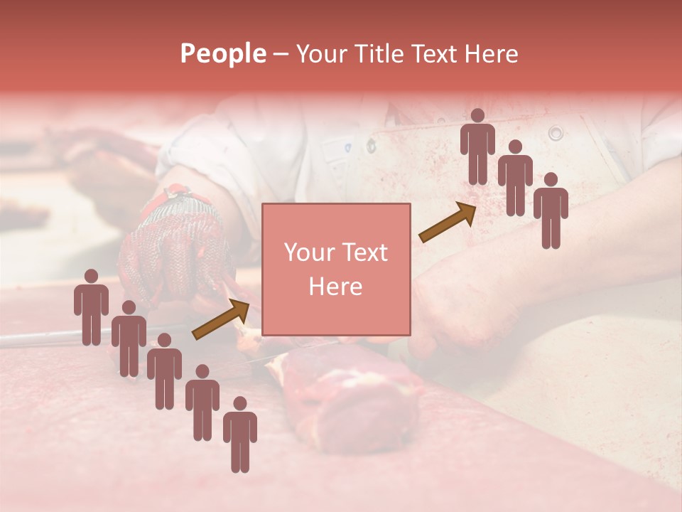 Tier Ern Fleischskandal PowerPoint Template