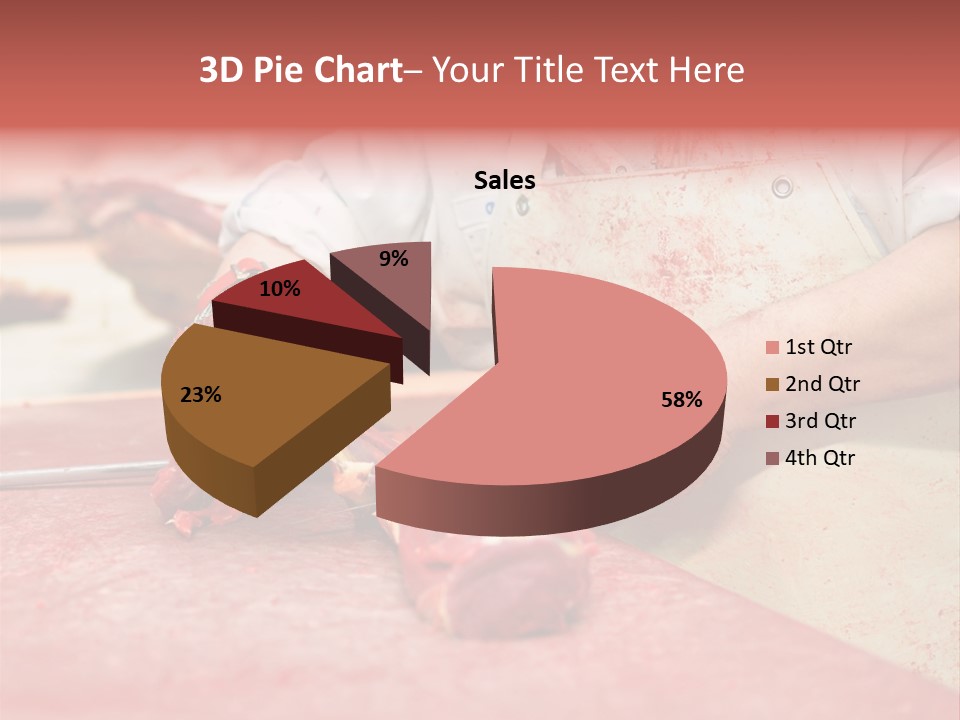 Tier Ern Fleischskandal PowerPoint Template