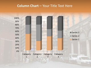 Center House Porch PowerPoint Template