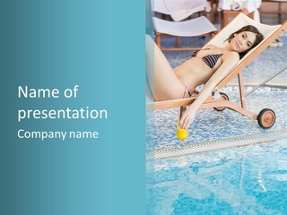 Relaxation Liquid Wellness PowerPoint Template