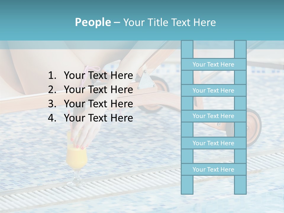 Relaxation Liquid Wellness PowerPoint Template