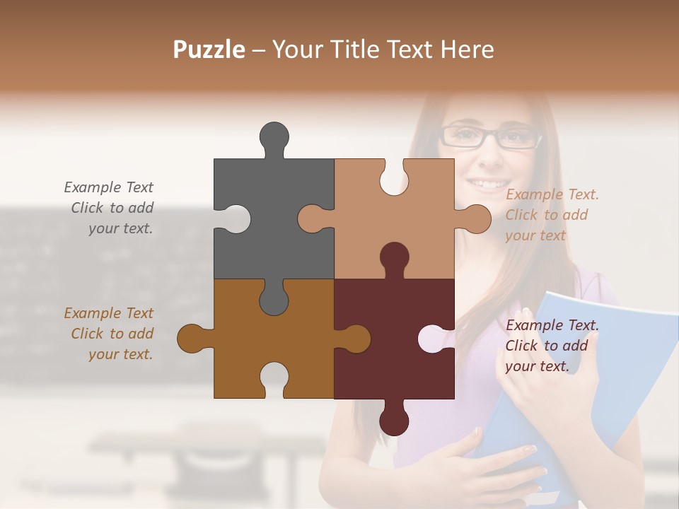 Cute Bachelor Pretty PowerPoint Template