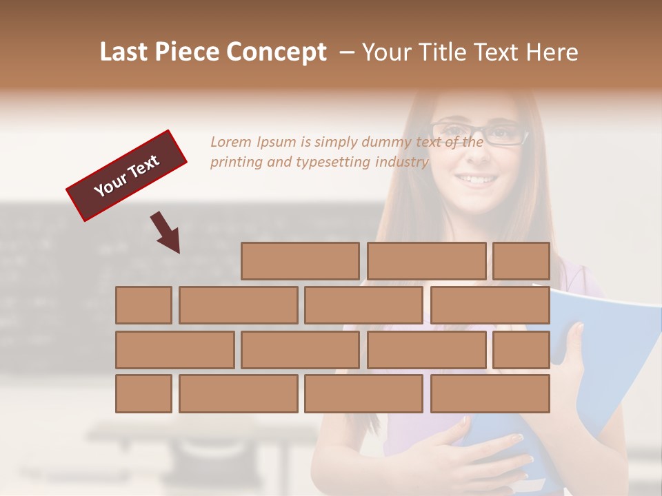 Cute Bachelor Pretty PowerPoint Template