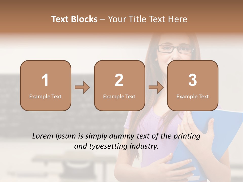 Cute Bachelor Pretty PowerPoint Template