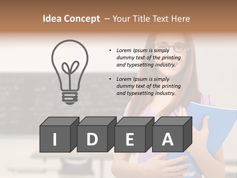 Cute Bachelor Pretty PowerPoint Template