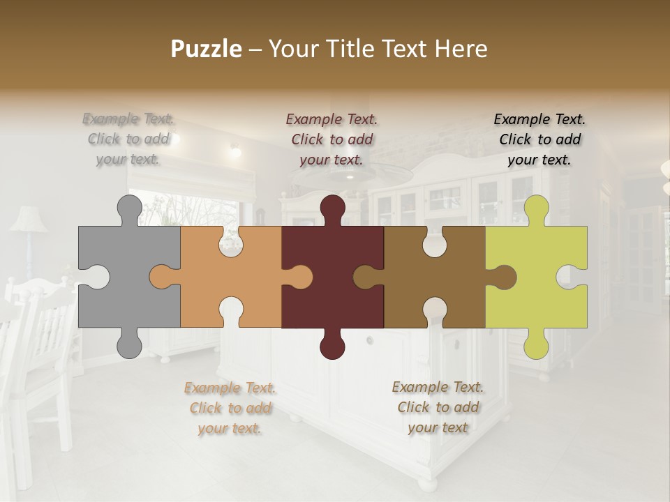 New Table Corridor PowerPoint Template