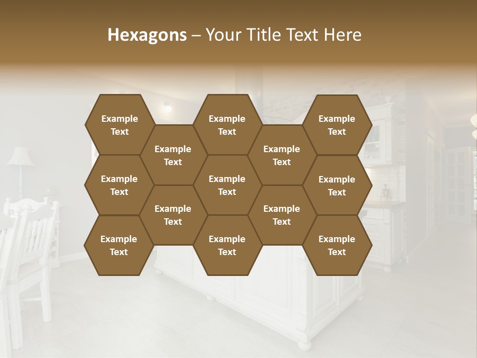 New Table Corridor PowerPoint Template