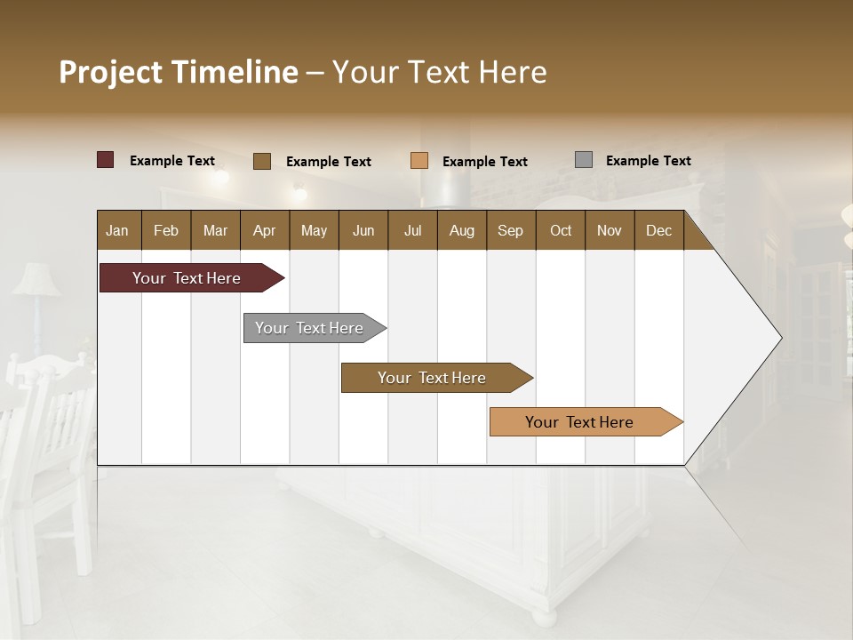 New Table Corridor PowerPoint Template