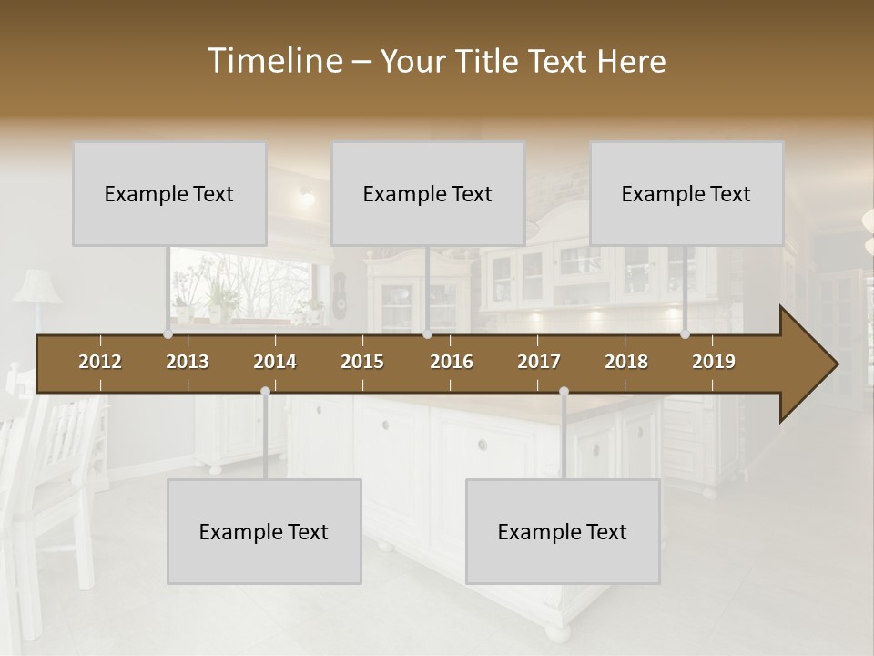 New Table Corridor PowerPoint Template
