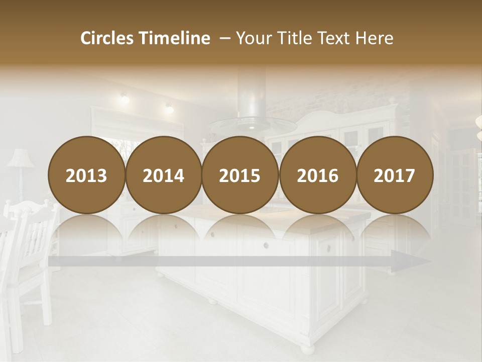 New Table Corridor PowerPoint Template