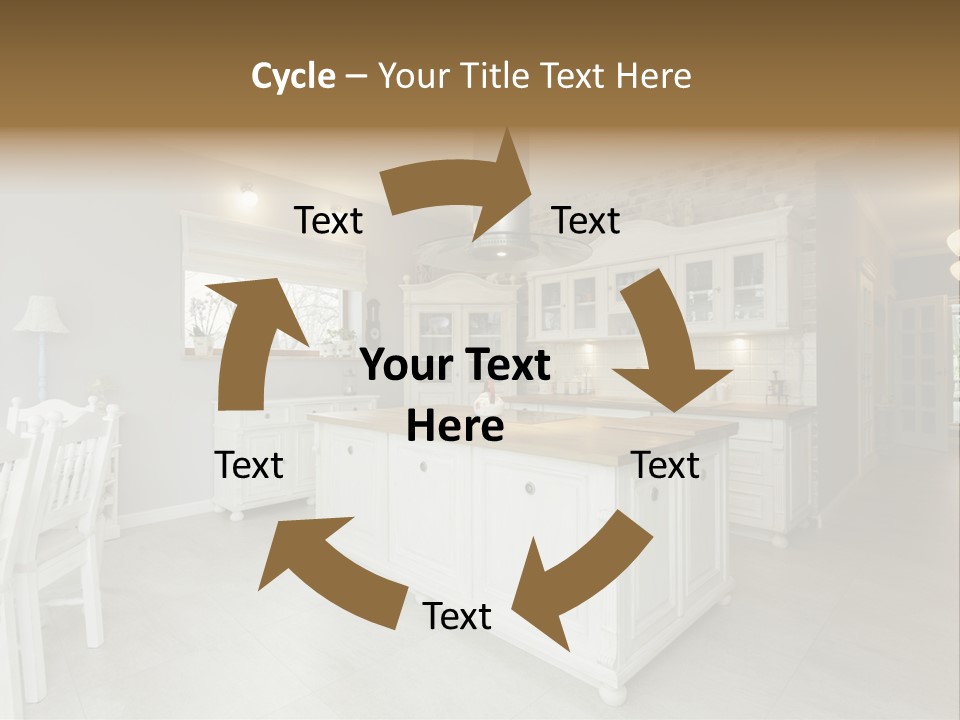 New Table Corridor PowerPoint Template