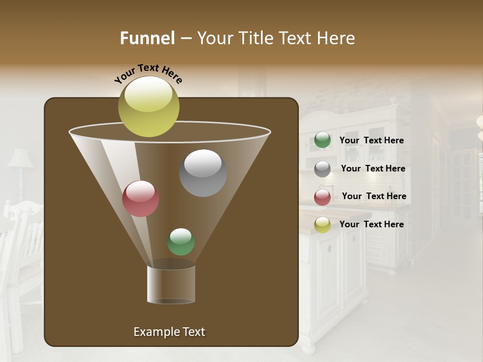 New Table Corridor PowerPoint Template