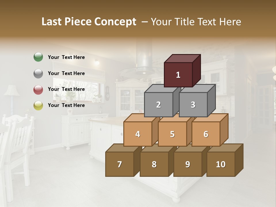 New Table Corridor PowerPoint Template