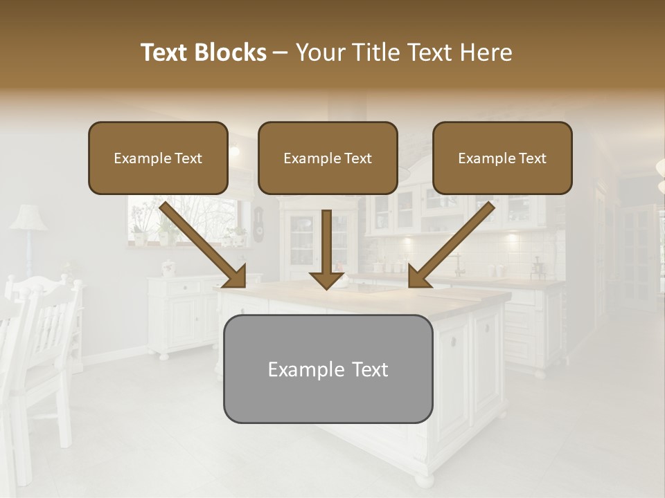 New Table Corridor PowerPoint Template