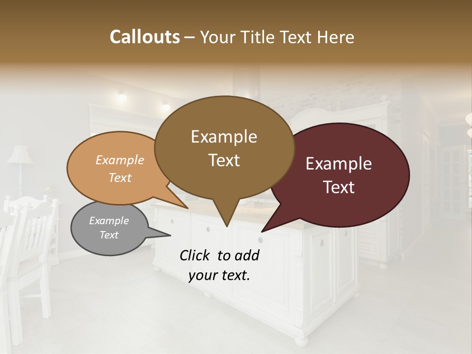 New Table Corridor PowerPoint Template