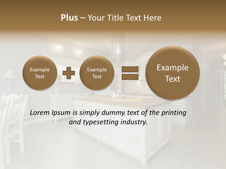 New Table Corridor PowerPoint Template