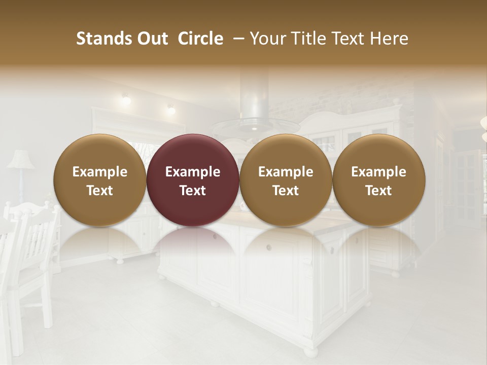 New Table Corridor PowerPoint Template