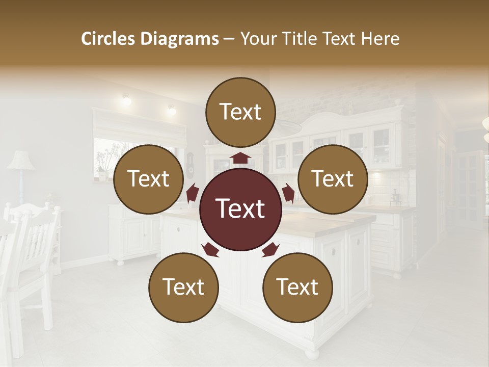 New Table Corridor PowerPoint Template