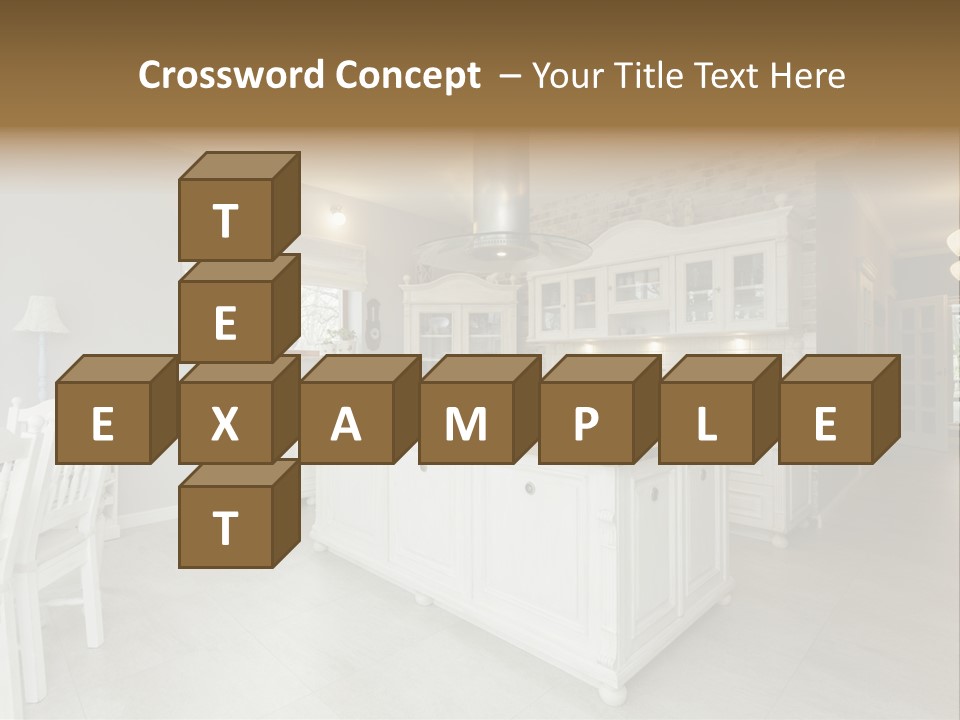 New Table Corridor PowerPoint Template