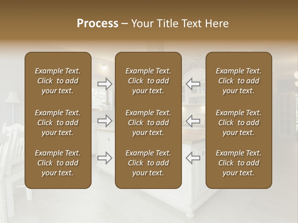 New Table Corridor PowerPoint Template