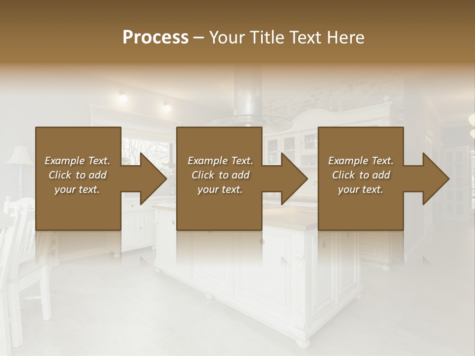 New Table Corridor PowerPoint Template
