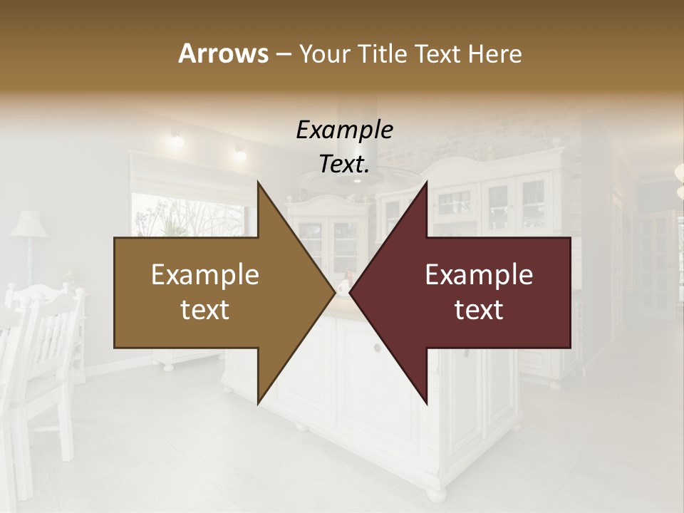 New Table Corridor PowerPoint Template