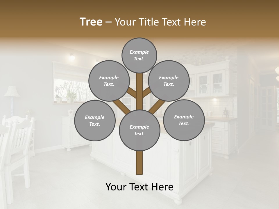 New Table Corridor PowerPoint Template