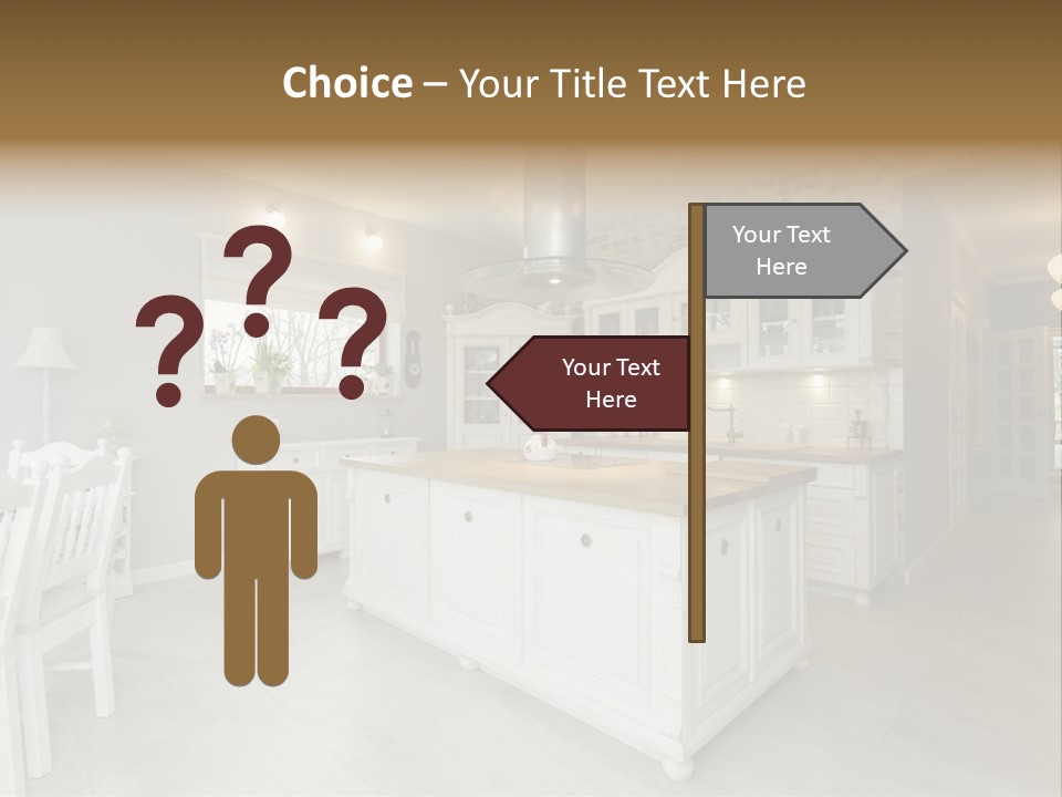 New Table Corridor PowerPoint Template